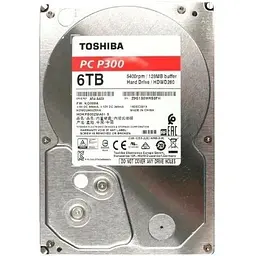 Жорсткий диск Toshiba P300, SATA3, 128 Мб, 5400 об/хв 3.5" 6Tb (HDWD240UZSVA) (12 місяців гарантії)