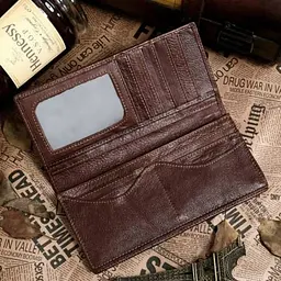 Гаманець чоловічий 14129 Vintage коричневий - мініатюра 4