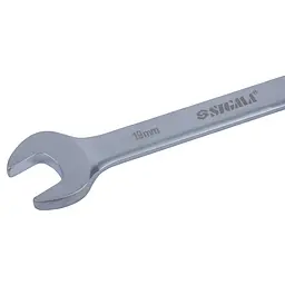 Ключі ріжково-накидні тріскачкові Sigma з шарніром 6 шт (8, 10, 12, 13, 17, 19 мм) CrV satine (TR6010611) - мініатюра 4