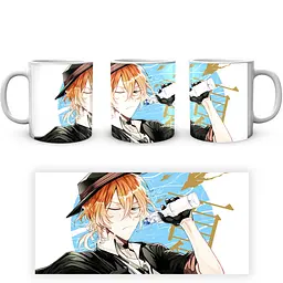 Кухоль GeekLand Bungou Stray Dogs Проза Бродячих Псів Чуя BSD 17 330 мл білий - мініатюра 4