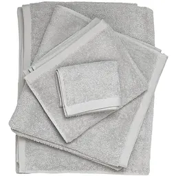 Рушник МВМ My Home Дотик 50x90 см сіро-блакитний (BT-13 M GRAY/BLUE) - мініатюра 7