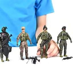Ігровий набір фігурок солдатів Elite Force Морські котики, 5 фігурок (101837) - мініатюра 3