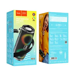 Портативна колонка HOCO HC12, 5W*2, Black - мініатюра 3