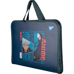 Папка-портфель Yes Anime FC на блискавці з тканинними ручками (492247) - мініатюра 2