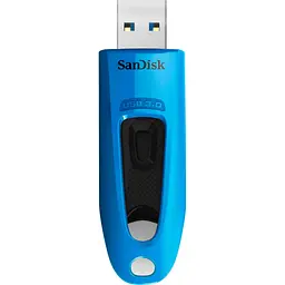 USB флеш накопичувач SanDisk 64GB Ultra Blue USB 3.0 (SDCZ48-064G-U46B) - мініатюра 2