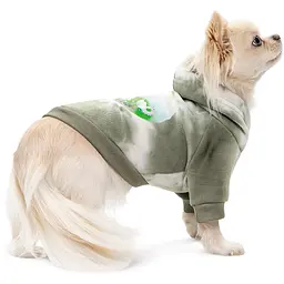 Худi для собак Pet Fashion Gray XS хакі - мініатюра 3