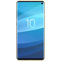Чохол-накладка Nillkin Super Frosted Shield Samsung Galaxy S10 G973 Gold - мініатюра 3