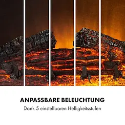 Електричний камін Klarstein Etna 1800W до 36 м² (10035042) - мініатюра 5