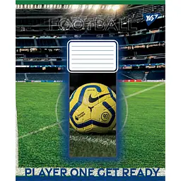 Набір зошитів Yes Football stadium А5 18 аркушів у лінію 25 шт. (767746) - мініатюра 6