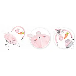 Крісло-шезлонг MoMi Glossy Bunny (BULE00004) - мініатюра 5