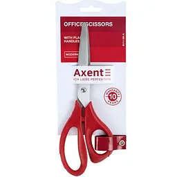 Ножиці офісні Axent 20 см Modern червоні (10) 6411-06-А