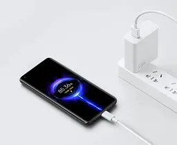 Зарядний пристрій Mijia VCA7GA 120w Комплект блок і кабель USB to Type-C - мініатюра 3