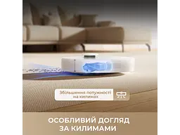 Робот-пилосос з вологим прибиранням Dreame Bot F10 White (RLF11SA) - мініатюра 4