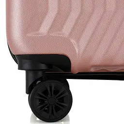Валіза середня Semi Line T5987-4 ABS-пластик 24 дюйми 69 л Рожеве золото - мініатюра 10