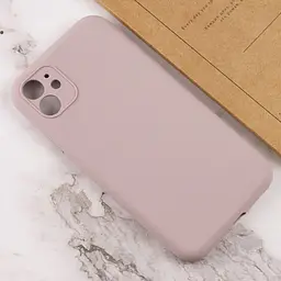 Чохол Silk Full Camera Protective (AA) NO LOGO для Apple iPhone 12 (6.1") Сірий / Lavender - мініатюра 3