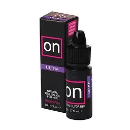 Збуджувальні краплі для клітора Sensuva On Arousal Oil for Her Ultra (5 мл)найпотужніші, до 45 хв. - мініатюра 2