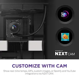 СВО NZXT Kraken Plus 240 Black (RL-KN240-B2) - мініатюра 3