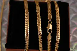 Ланцюг Xuping Jewelry снейк 60 см 5 мм золотистий