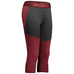 Термоштани Scott W Defined Merino Red/Dark Grey S (1081-277794.7051.006) - мініатюра 3