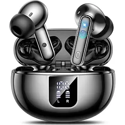 EUQQ YYK-Q10 - Бездротові Bluetooth-навушники з 4 HD мікрофонами, водонепроникні, 36 годин відтворення