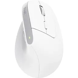 Мишка Trust Bayo+ Ergonomic Wireless/Bluetooth White (25399) - мініатюра 1