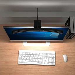 Лампа на монітор (Скрінбар) OfficePro SL100B (SL100B) - мініатюра 8
