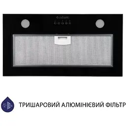 Витяжка вбудована Minola HBI 5262 BL Glass 700 LED - мініатюра 7