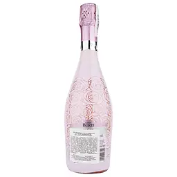 Ігристе вино Casa Burti Flute Spumante Rose Extra Dry, рожеве, екстра драй, 0,75 л - мініатюра 2