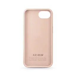 Силиконовый чехол для Apple iPhone 16e/17e, ICON2 Case, пудровый, противоударный, панель, защита всего корпуса, матовая поверхность Soft Touch, выступает над дисплеем, совместим с защитными стеклами и пленками, с микрофиброй, ArmorStandart (ARM83965) - мініатюра 2