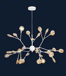 Люстра LED PETALS Levistella 918LP262-27 WH+BR - мініатюра 2