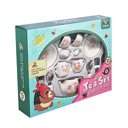 Дитячий набір посуду Bambi Tea set 868-E6-1 порцеляна, 17 предметів