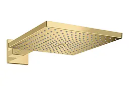 Верхній душ Hansgrohe Raindance E 300 1jet EcoSmart polished gold optic 26239990