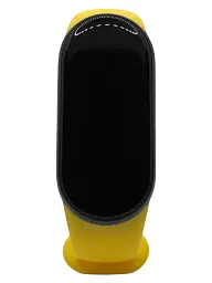 Силіконовий ремінець BeCover для Xiaomi Mi Smart Band 9 Yellow (711957) - мініатюра 2