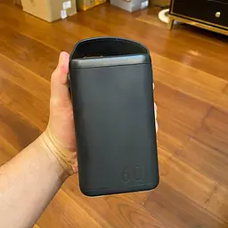Повербанк O2 Project 60000 mAh 100W для Ноутбука Макбука Зарядна Станція 6 портів потужний повербанк 65W 20V 5A - мініатюра 8