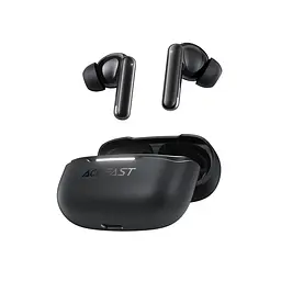 Бездротові навушники Acefast W5 hybrid noise reduction true wireless earbuds Black (6974316285373) - мініатюра 6