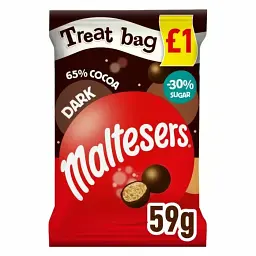 Драже Maltesers Dark Chocolate Treat Bag 59g