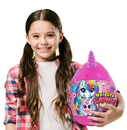 Яйце єдинорога рожеве ігровий набір Danko toys Unicorn Surprise Box (