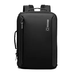 Рюкзак міський Ozuko 9490S 9л з відділенням для ноутбука до 15,6" Black (16211) - мініатюра 2
