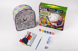 Набір для творчості CВР-01-01,02,03,04,05 "My Color BagPack" рюкзачок-розмальовка DANKO - мініатюра 2