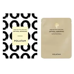 Маска для обличчя оптимальна Water Gel Extra Force Optimal Mask POLATAM 25 мл - мініатюра 2