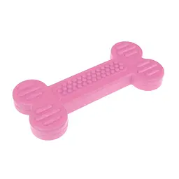 Іграшка для собак Misoko&Co Гумова кістка pink 14.5 cm
