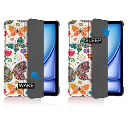 Чохол-книжка BeCover Smart Case для Apple iPad Air 11" M4 2026 Butterfly (715205) - мініатюра 5