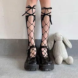 Гольфи з підв'язками "Лоліта" XS/S/М (1,2,3) – Еротична білизна