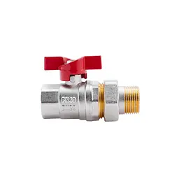 Кран кульовий "Американка" SD Plus прямий 3/4" ВЗ SD220W20 - мініатюра 3