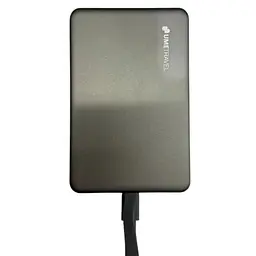 Зовнішній акумулятор магнітний - зарядне бездротове UMETRAVEL M11 Magnetic & Wireless 5000mAh 20W Сірий - мініатюра 4