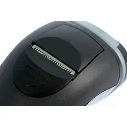 Електробритва Новий Харків НХ-8524 Фаворит Grey, 6W, роторна, сухе гоління, 3 головки для гоління, плаваючі подвійні леза, повторение контуров лица, живлення живлення від мережі, тример для скронь, електронна кнопка вмикання - мініатюра 4