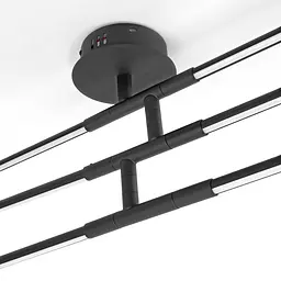 LED світильник стельовий Videx CLD013, 40W 3000-4000-6000K Black (29195-000) - мініатюра 6