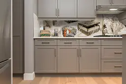 Кухонний фартух Скринька для кухні наклейка ПВХ вінтаж колаж прикраси Бежевий 65х250 см Happy Pocket Z180506 - мініатюра 4