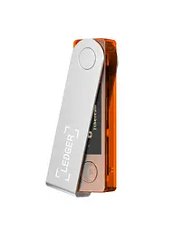 Апаратний гаманець для криптовалют Ledger Nano X Blazing Orange (LNXBO) - мініатюра 2