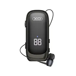 Блютуз гарнітура XO BE51 Lavalier Stretch Чорна